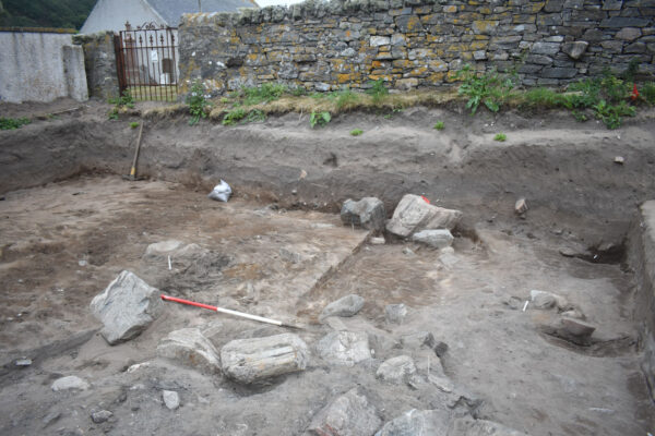 Possible circular stone alignment Possible circular stone alignment