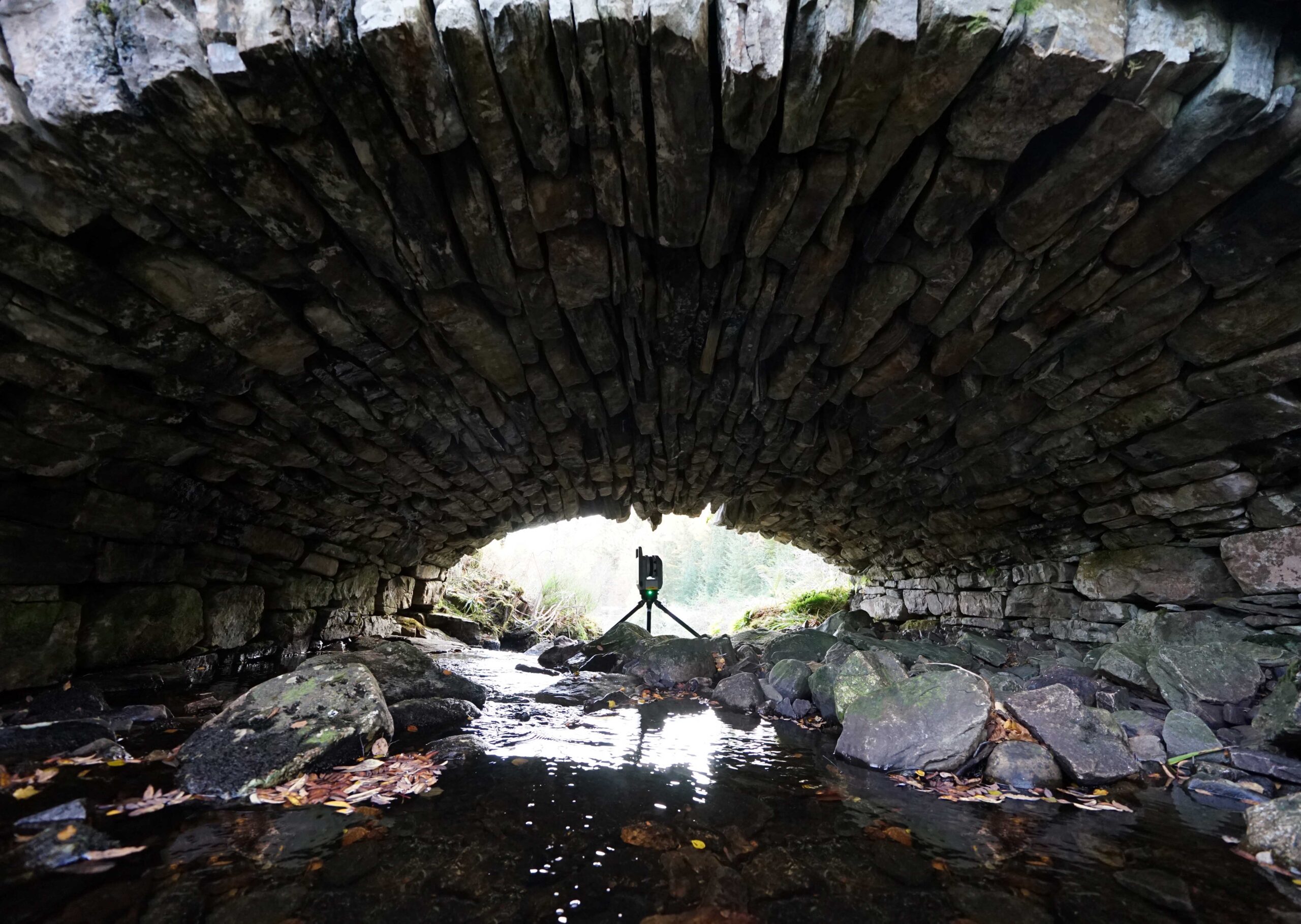 The 18th century military road in Inchnacardoch Forest