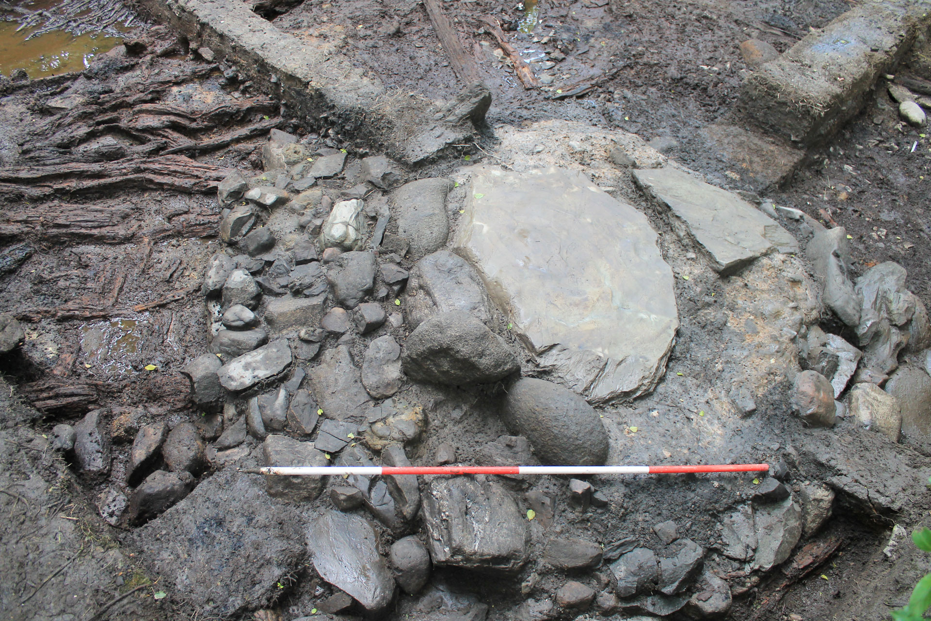 slab hearth