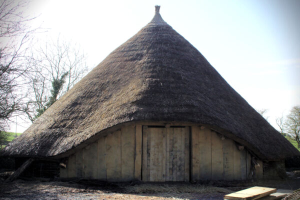 The reconstructed roundhouse