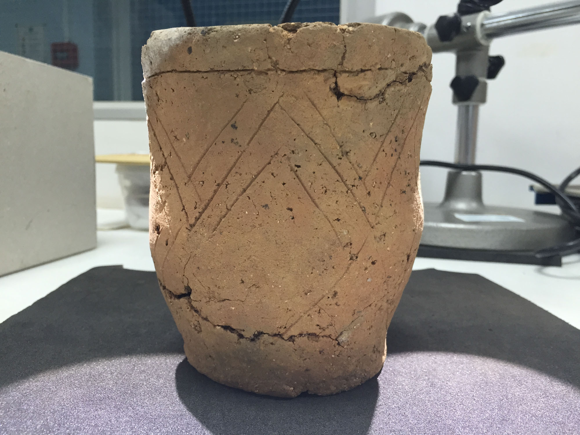 Bronze Age Beaker vessel from a cist burial